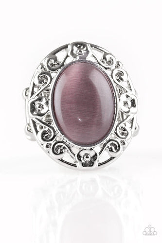 Moonlit Marigold Purple Ring