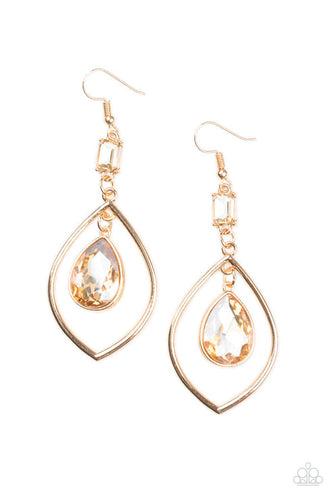 Priceless Gold Earring