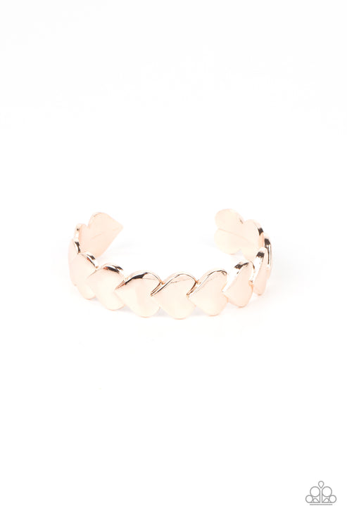 Hearts Galore Gold Bracelet