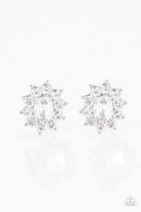 Starry Nights White Earring