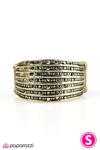 City Storm Brass Ring