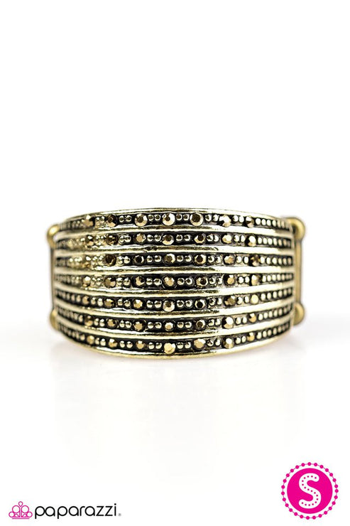 City Storm Brass Ring