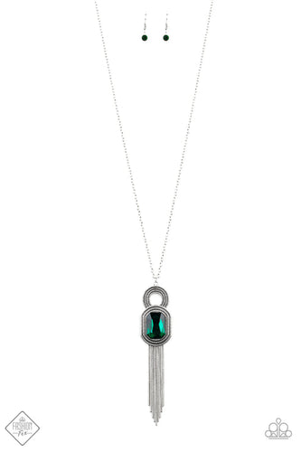 A Good TALISMAN Is Hard To Find Green Necklace