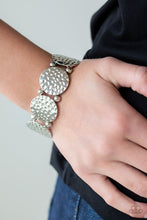 Load image into Gallery viewer, GLISTEN And Learn Silver Bracelet