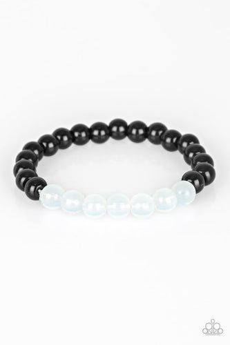 Cool And Content White Bracelet