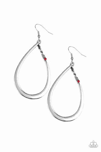 Very Enlightening Red Earring