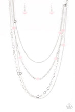 Load image into Gallery viewer, Glamour Grotto Pink Necklace