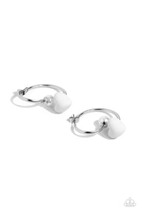 Romantic Representative White Earring