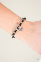 Load image into Gallery viewer, Rare Romance Black Bracelet