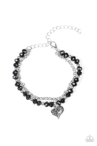 Rare Romance Black Bracelet