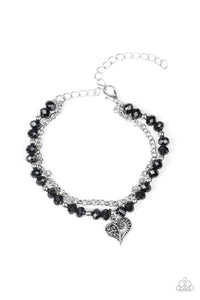 Rare Romance Black Bracelet
