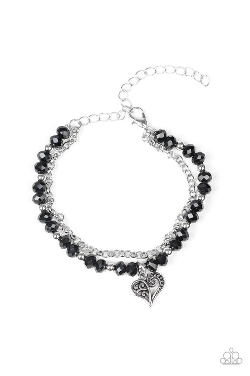 Rare Romance Black Bracelet