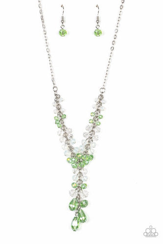 Iridescent Illumination Green Necklace