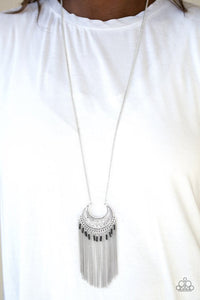 Desert Coyote Black Necklace