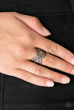 Load image into Gallery viewer, Infinite Fashion Black Ring
