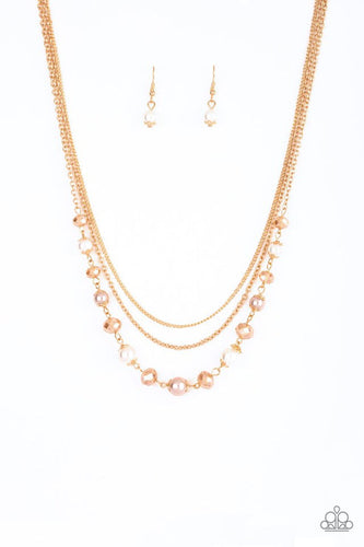 Tour de Demure Gold Necklace