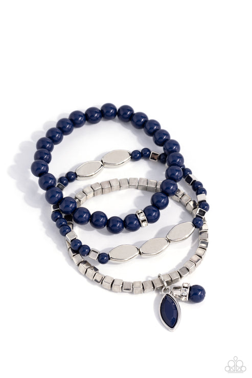 Redefined Romance Blue Bracelet
