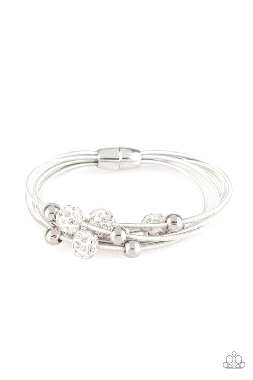 Marvelously Magnetic White Bracelet