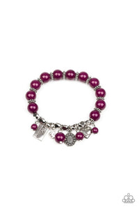 One True Love Purple Bracelet