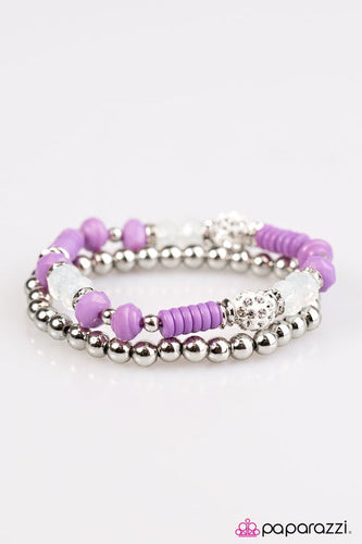 My Dance Card Is Full Purple Bracelet
