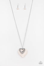 Load image into Gallery viewer, Southern Heart White Necklace