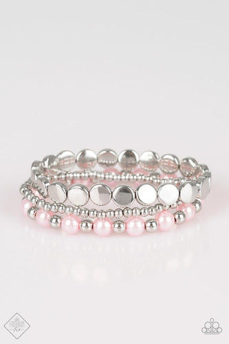 Girly Girl Glamour Pink Bracelet