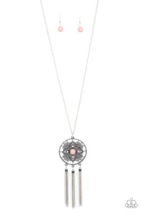Chasing Dreams Pink Necklace