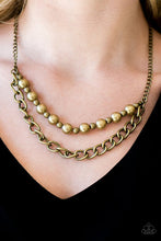 Load image into Gallery viewer, Glam And Grind Brass Necklace