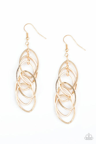 Tangle Tango Gold Earring