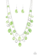 Load image into Gallery viewer, Rainbow Shine Green Necklace