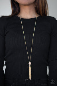 Five-Alarm FIREWORK Gold Necklace