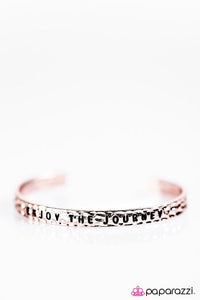 Enjoy The Journey Copper Bracelet