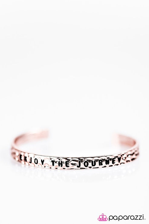 Enjoy The Journey Copper Bracelet