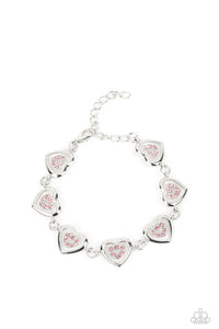 Catching Feelings Pink Bracelet