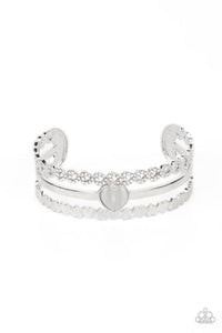 You Win My Heart White Bracelet