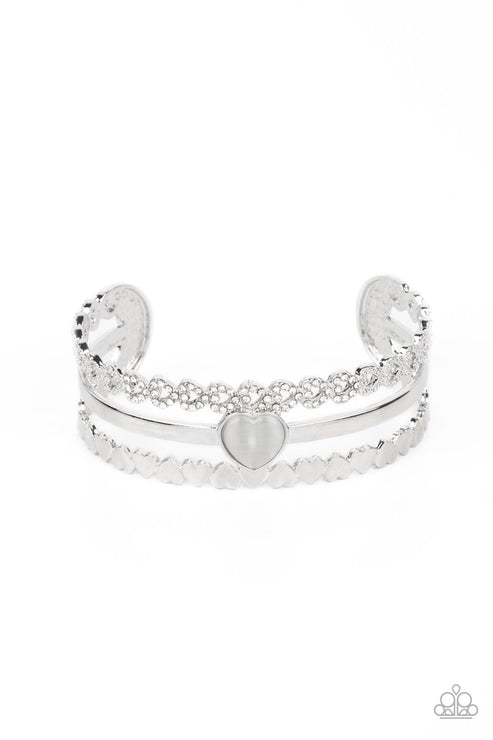 You Win My Heart White Bracelet