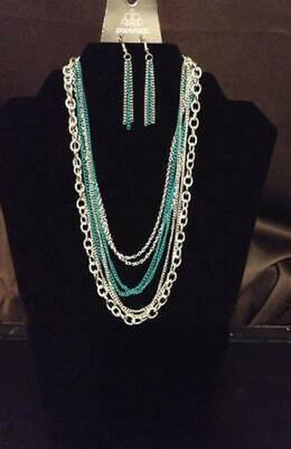 Intensely Industrial Green Necklace