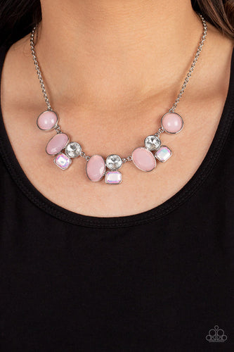 Fantasy World Pink Necklace