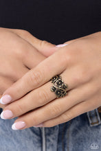 Load image into Gallery viewer, Backyard Beauty Brass Ring