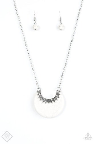 Mesa Moon White Necklace