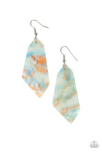 Load image into Gallery viewer, Walking On WATERCOLORS Blue Earring