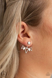 Like A Flash Silver Earring