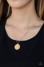Load image into Gallery viewer, Breezy Palm Trees Gold Necklace