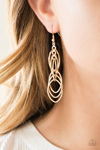 Tangle Tango Gold Earring