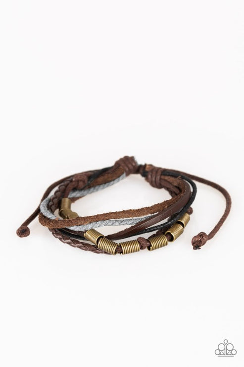 Forest Front Runner Brown Bracelet