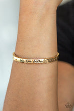 Load image into Gallery viewer, Love One Another Gold Bracelet