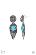 Load image into Gallery viewer, Fly Into The Sun Blue Earring