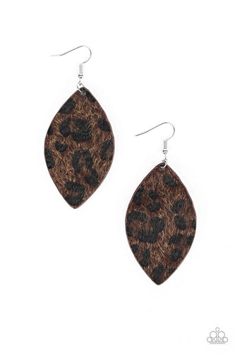 GRR-irl Power! Brown Earring