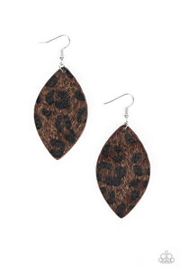 GRR-irl Power! Brown Earring