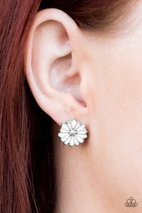 Magnificent Magnolia White Earring